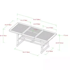 Kirklands Home Wood Slat Back 4-pc. Outdoor Dining Set Tan Outlet