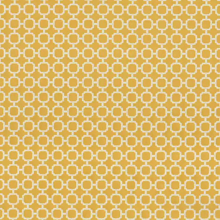 Kirklands Home Pattern Square Outdoor Chair Cushion Yellow Best